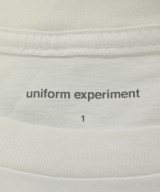 uniform experiment（ユニフォームエクスペリメント）Tシャツ・カットソー 白 サイズ:1(S位) メンズ/2200682926799