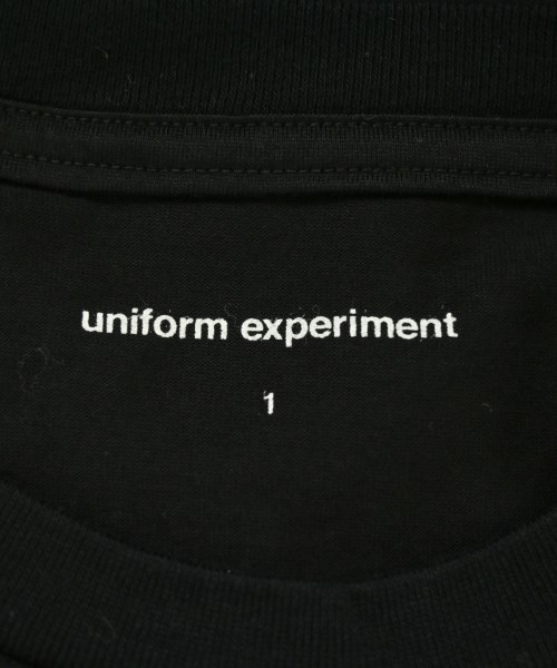 uniform experiment（ユニフォームエクスペリメント）Tシャツ・カットソー 黒 サイズ:1(S位) メンズ/2200682926805