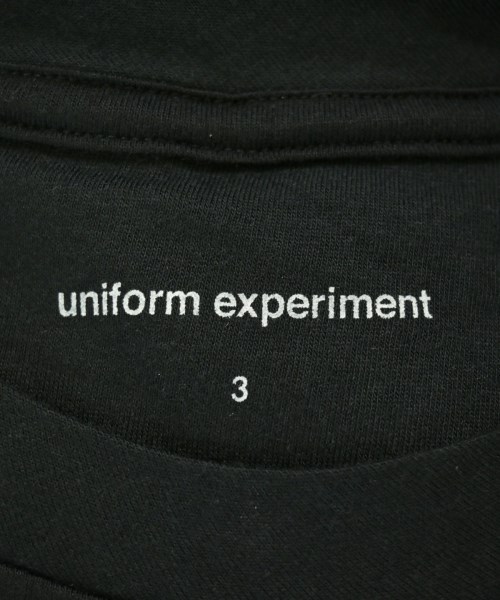 uniform experiment（ユニフォームエクスペリメント）Tシャツ・カットソー 黒 サイズ:3(L位) メンズ/2200682926843