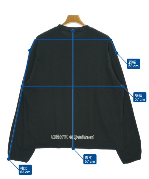 uniform experiment（ユニフォームエクスペリメント）Tシャツ・カットソー 黒 サイズ:3(L位) メンズ/2200682926843