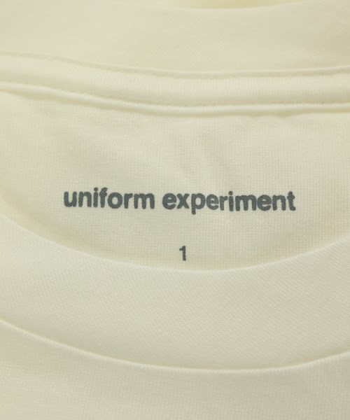 uniform experiment（ユニフォームエクスペリメント）Tシャツ・カットソー 白 サイズ:1(S位) メンズ/2200682926874