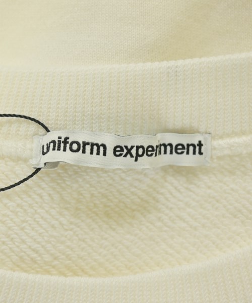uniform experiment（ユニフォームエクスペリメント）スウェット 白 サイズ:4(XL位) メンズ/2200682926898