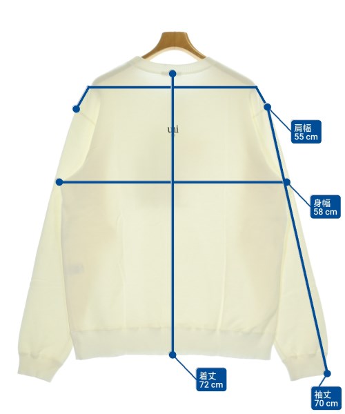 uniform experiment（ユニフォームエクスペリメント）スウェット 白 サイズ:4(XL位) メンズ/2200682926898