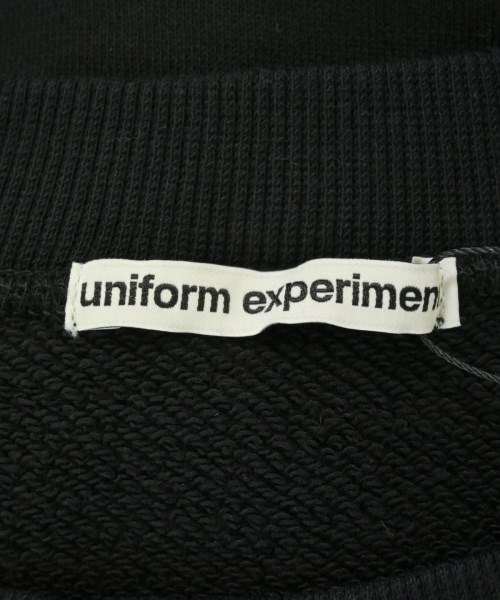 uniform experiment（ユニフォームエクスペリメント）スウェット 黒 サイズ:4(XL位) メンズ/2200682926928