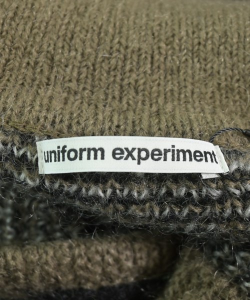 uniform experiment（ユニフォームエクスペリメント）カーディガン カーキ サイズ:4(XL位) メンズ/2200682926973