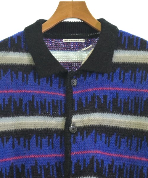 uniform experiment（ユニフォームエクスペリメント）カーディガン 青 サイズ:4(XL位) メンズ/2200682926980