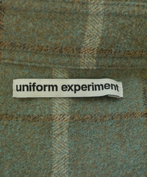 uniform experiment（ユニフォームエクスペリメント）カジュアルシャツ 緑 サイズ:3(L位) メンズ/2200686329374