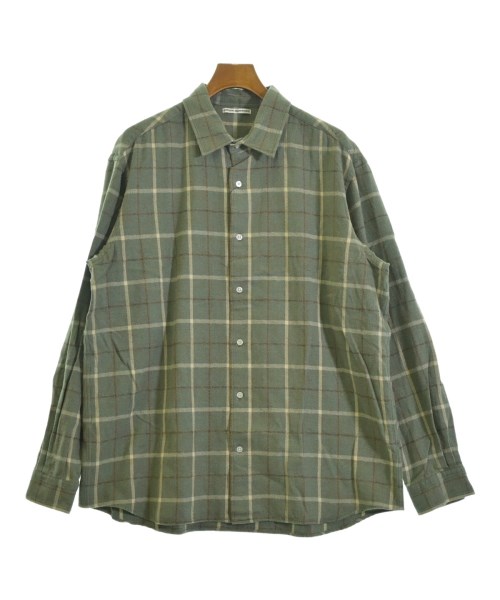 uniform experiment(ユニフォームエクスペリメント)カジュアルシャツ 緑 サイズ:5(XXL位)/2200686329398
