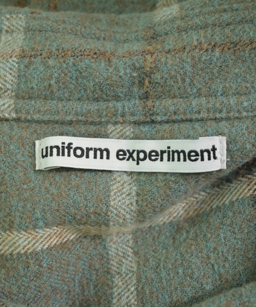uniform experiment（ユニフォームエクスペリメント）カジュアルシャツ 緑 サイズ:5(XXL位) メンズ/2200686329398