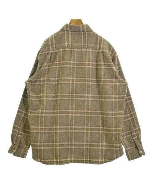 uniform experiment（ユニフォームエクスペリメント）カジュアルシャツ ベージュ サイズ:5(XXL位) メンズ/2200686329428