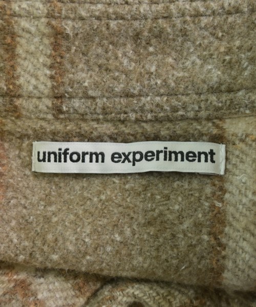 uniform experiment（ユニフォームエクスペリメント）カジュアルシャツ ベージュ サイズ:5(XXL位) メンズ/2200686329428