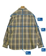 uniform experiment（ユニフォームエクスペリメント）カジュアルシャツ ベージュ サイズ:5(XXL位) メンズ/2200686329435