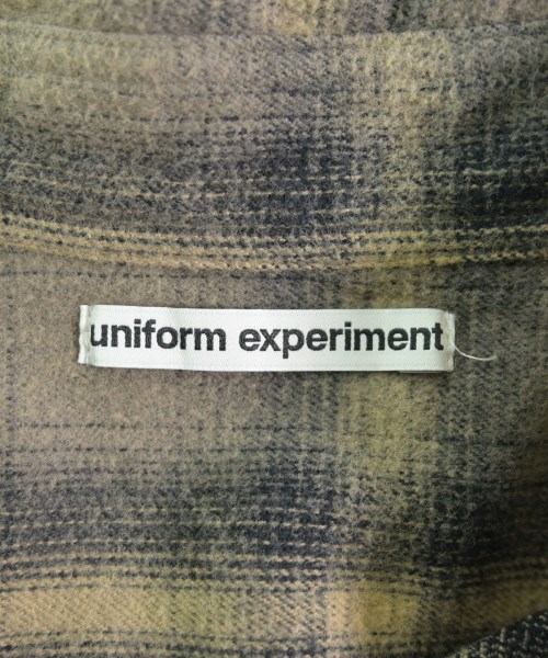 uniform experiment（ユニフォームエクスペリメント）カジュアルシャツ 茶 サイズ:2(M位) メンズ/2200686329442