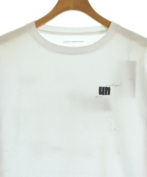 uniform experiment（ユニフォームエクスペリメント）Tシャツ・カットソー 白 サイズ:2(M位) メンズ/2200686329664