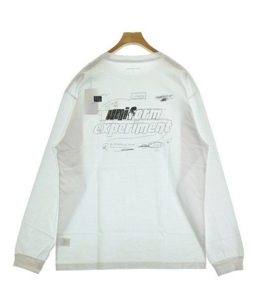 uniform experiment（ユニフォームエクスペリメント）Tシャツ・カットソー 白 サイズ:4(XL位) メンズ/2200686329671