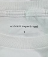 uniform experiment（ユニフォームエクスペリメント）Tシャツ・カットソー 白 サイズ:4(XL位) メンズ/2200686329671