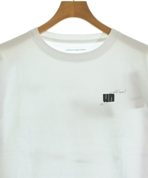 uniform experiment（ユニフォームエクスペリメント）Tシャツ・カットソー 白 サイズ:3(L位) メンズ/2200686329688