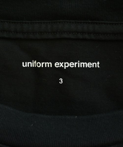 uniform experiment（ユニフォームエクスペリメント）Tシャツ・カットソー 黒 サイズ:3(L位) メンズ/2200686329718