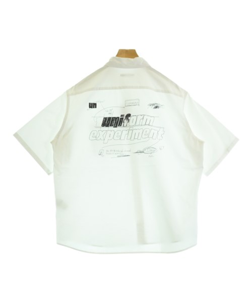 uniform experiment（ユニフォームエクスペリメント）カジュアルシャツ 白 サイズ:2(M位) メンズ/2200686329992