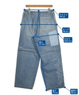 uniform experiment（ユニフォームエクスペリメント）デニムパンツ 青 サイズ:4(XL位) メンズ/2200687539031