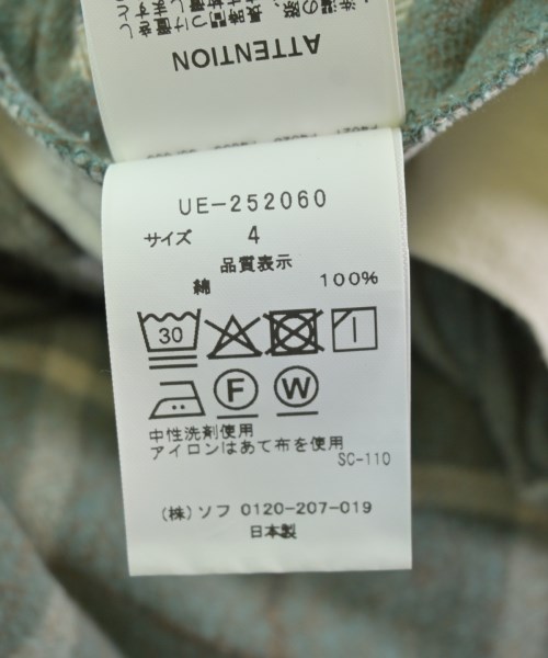 uniform experiment（ユニフォームエクスペリメント）その他 緑 サイズ:4(XL位) メンズ/2200687539260