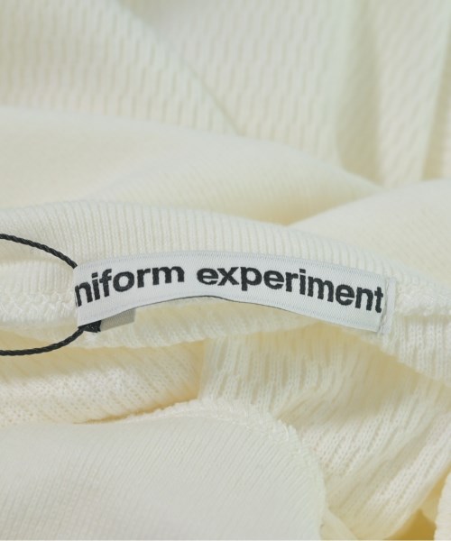 uniform experiment（ユニフォームエクスペリメント）Tシャツ・カットソー 白 サイズ:4(XL位) メンズ/2200687539475