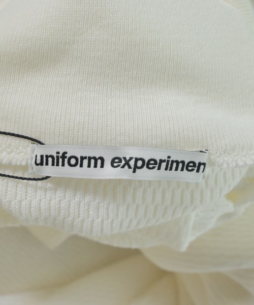 uniform experiment（ユニフォームエクスペリメント）Tシャツ・カットソー 白 サイズ:1(S位) メンズ/2200687539512