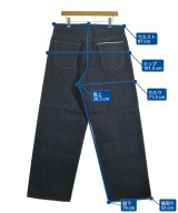 uniform experiment（ユニフォームエクスペリメント）デニムパンツ 紺 サイズ:5(XXL位) メンズ/2200687539604
