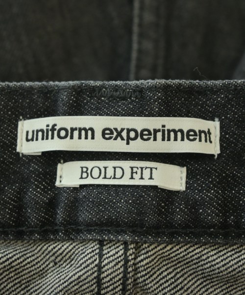 uniform experiment（ユニフォームエクスペリメント）デニムパンツ 黒 サイズ:4(XL位) メンズ/2200687539611