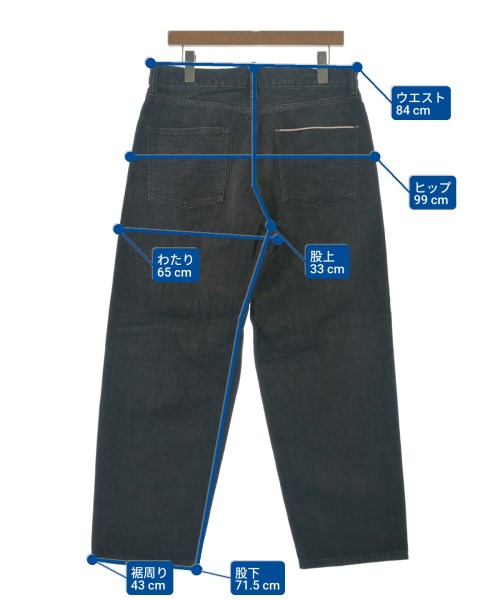 uniform experiment（ユニフォームエクスペリメント）デニムパンツ 黒 サイズ:2(M位) メンズ/2200687539635