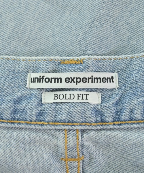uniform experiment（ユニフォームエクスペリメント）デニムパンツ 青 サイズ:4(XL位) メンズ/2200687539642