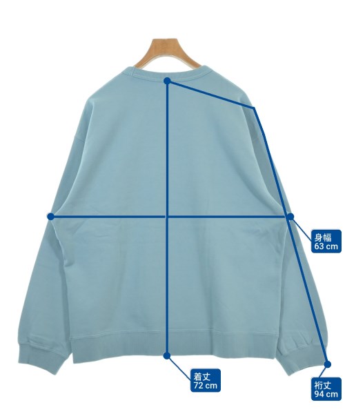 uniform experiment（ユニフォームエクスペリメント）スウェット 青 サイズ:4(XL位) メンズ/2200689318016