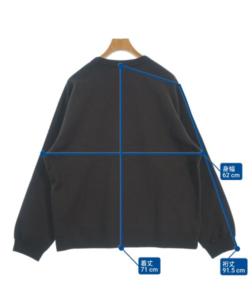 uniform experiment（ユニフォームエクスペリメント）スウェット 茶 サイズ:3(L位) メンズ/2200689318023