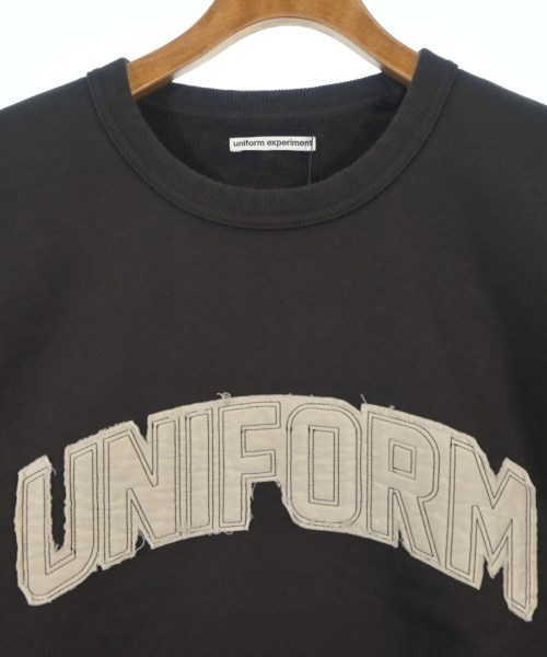 uniform experiment（ユニフォームエクスペリメント）スウェット 茶 サイズ:4(XL位) メンズ/2200689318030