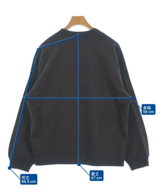 uniform experiment（ユニフォームエクスペリメント）スウェット 茶 サイズ:1(S位) メンズ/2200689318047