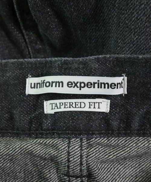 uniform experiment（ユニフォームエクスペリメント）デニムパンツ 黒 サイズ:1(S位) メンズ/2200689318122