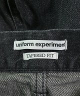 uniform experiment（ユニフォームエクスペリメント）デニムパンツ 黒 サイズ:1(S位) メンズ/2200689318122