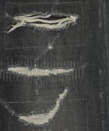 uniform experiment（ユニフォームエクスペリメント）デニムパンツ 黒 サイズ:5(XXL位) メンズ/2200689318153