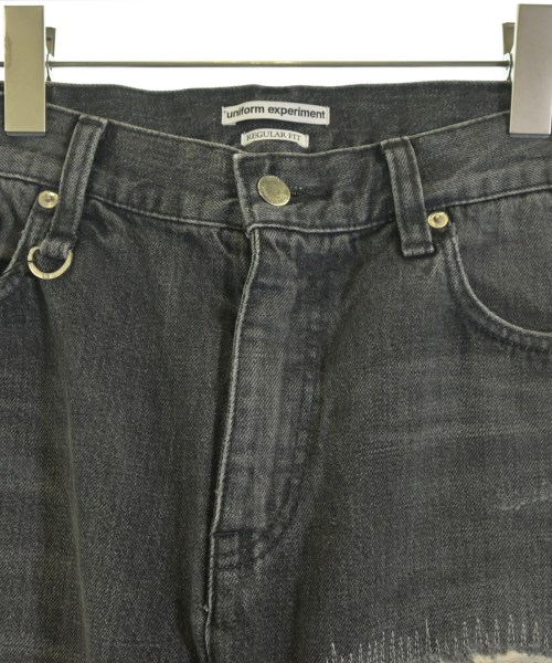 uniform experiment（ユニフォームエクスペリメント）デニムパンツ 黒 サイズ:5(XXL位) メンズ/2200689318160