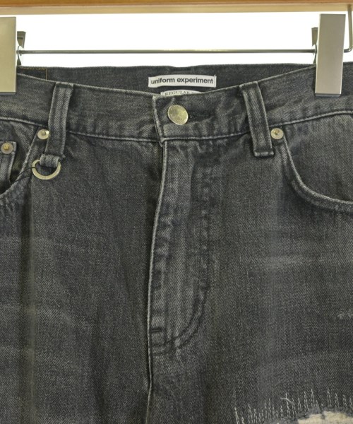 uniform experiment（ユニフォームエクスペリメント）デニムパンツ 黒 サイズ:4(XL位) メンズ/2200689318177