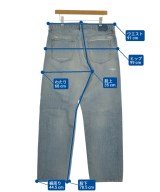 uniform experiment（ユニフォームエクスペリメント）デニムパンツ 青 サイズ:5(XXL位) メンズ/2200689318191