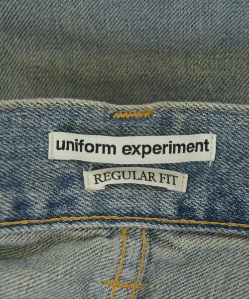 uniform experiment（ユニフォームエクスペリメント）デニムパンツ 青 サイズ:1(S位) メンズ/2200689318214
