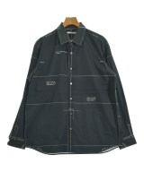 uniform experiment（ユニフォームエクスペリメント）カジュアルシャツ 黒 サイズ:4(XL位) メンズ/2200689318269