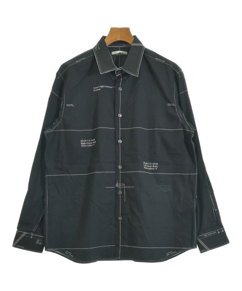 uniform experiment(ユニフォームエクスペリメント)カジュアルシャツ 黒 サイズ:2(M位)/2200689318283