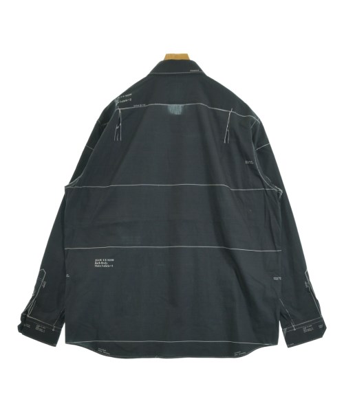 uniform experiment（ユニフォームエクスペリメント）カジュアルシャツ 黒 サイズ:5(XXL位) メンズ/2200689318306
