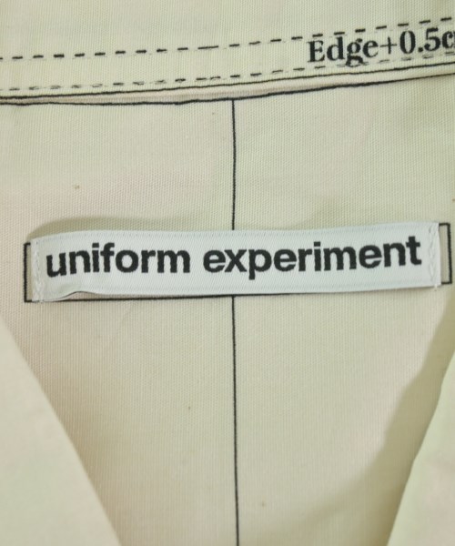 uniform experiment（ユニフォームエクスペリメント）カジュアルシャツ ベージュ サイズ:1(S位) メンズ/2200689318313