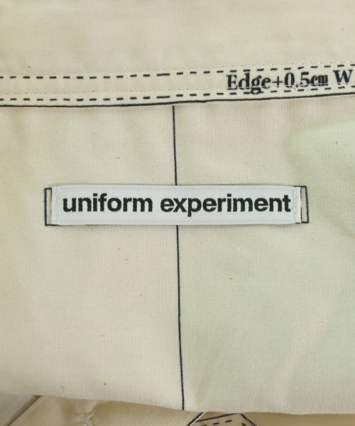 uniform experiment（ユニフォームエクスペリメント）カジュアルシャツ ベージュ サイズ:5(XXL位) メンズ/2200689318320