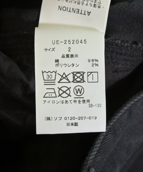 uniform experiment（ユニフォームエクスペリメント）デニムパンツ 黒 サイズ:2(M位) メンズ/2200689318436