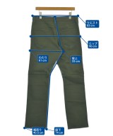 uniform experiment（ユニフォームエクスペリメント）デニムパンツ カーキ サイズ:4(XL位) メンズ/2200689318474