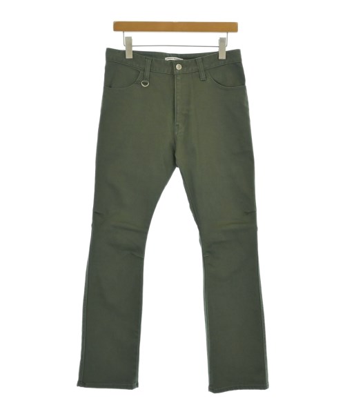 uniform experiment(ユニフォームエクスペリメント)デニムパンツ カーキ サイズ:2(M位)/2200689318498